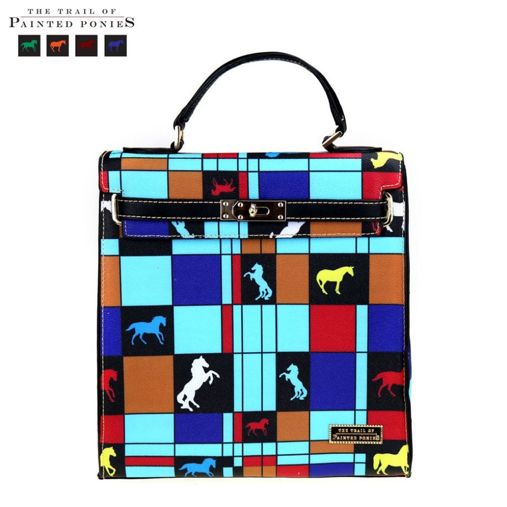 NWT Montana West The Trail of Painted Ponies Satchel Style Backpack